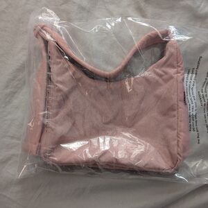 Baggu Rose Tan Mini Shoulder Bag Urban Outfitters Exclusive NWT